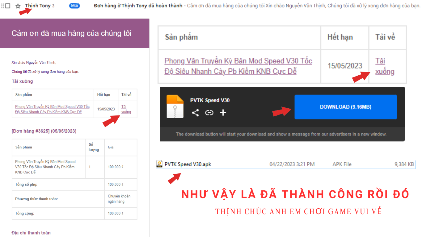 Phong Vân Truyền Kỳ Bản Mod Speed V30 Tốc Độ Siêu Nhanh Cày Pb Kiếm KNB Cực Dễ 5