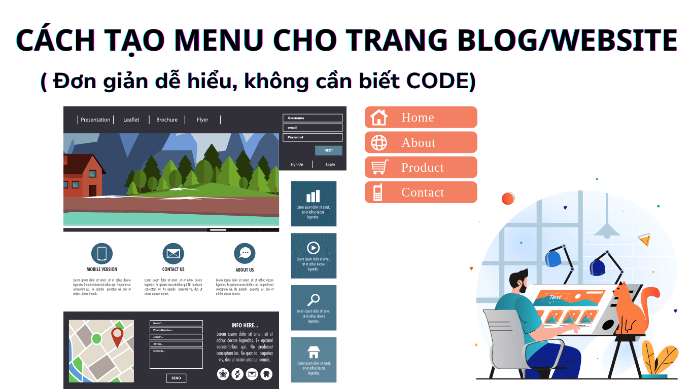 H ng d n c ch t o menu trong wordpress 2023