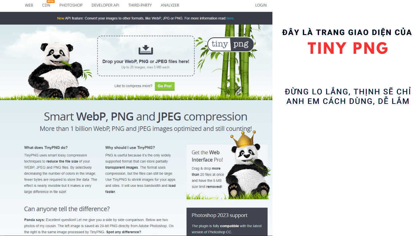 Cách Giảm Đến 97% Dung Lượng Ảnh Không Làm Mất Chất Lượng