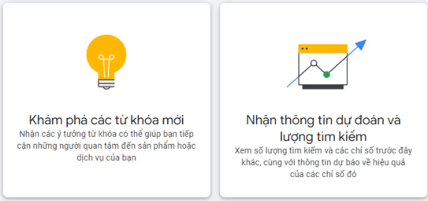 Tinh nang cua Keyword Planner