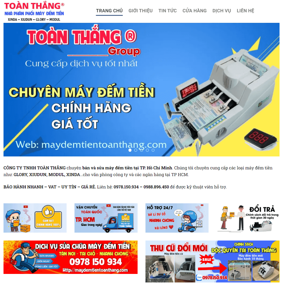 Trang may dem tien Toan Thang