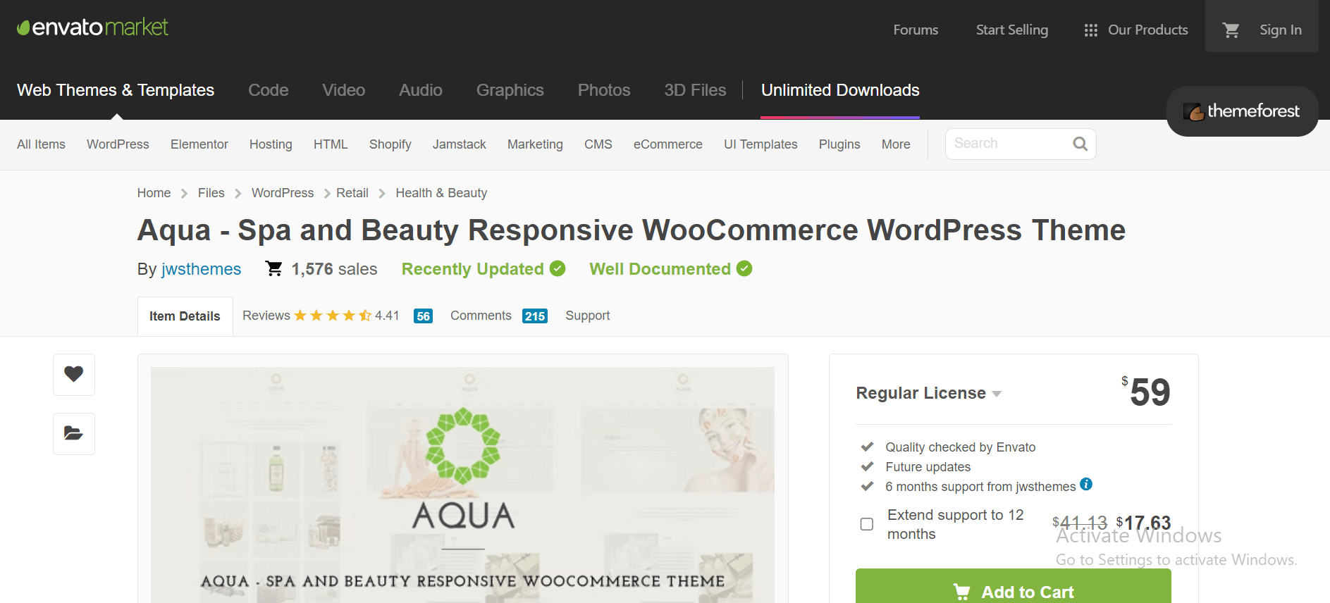 Gia theme Asqua Spa and Beauty