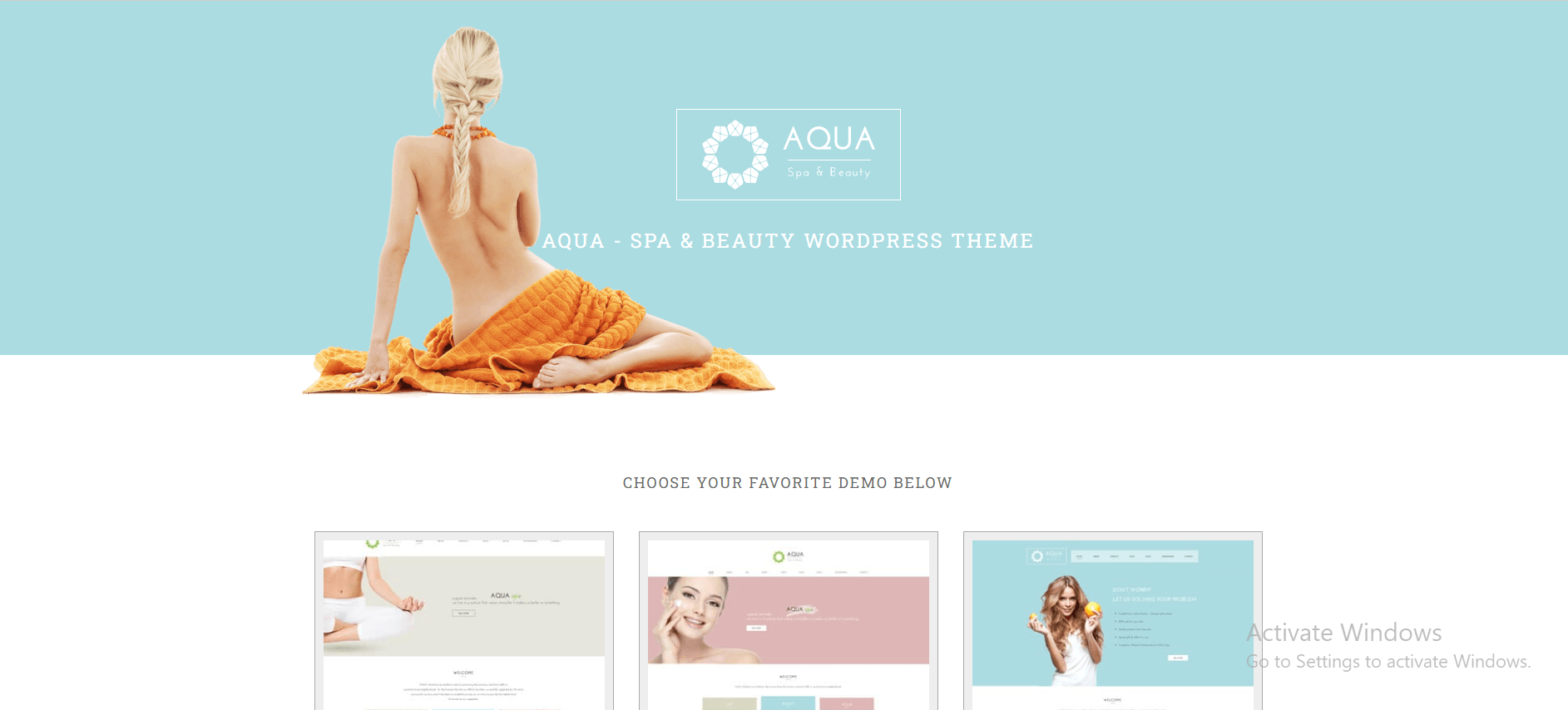 Theme Asqua Spa and Beauty