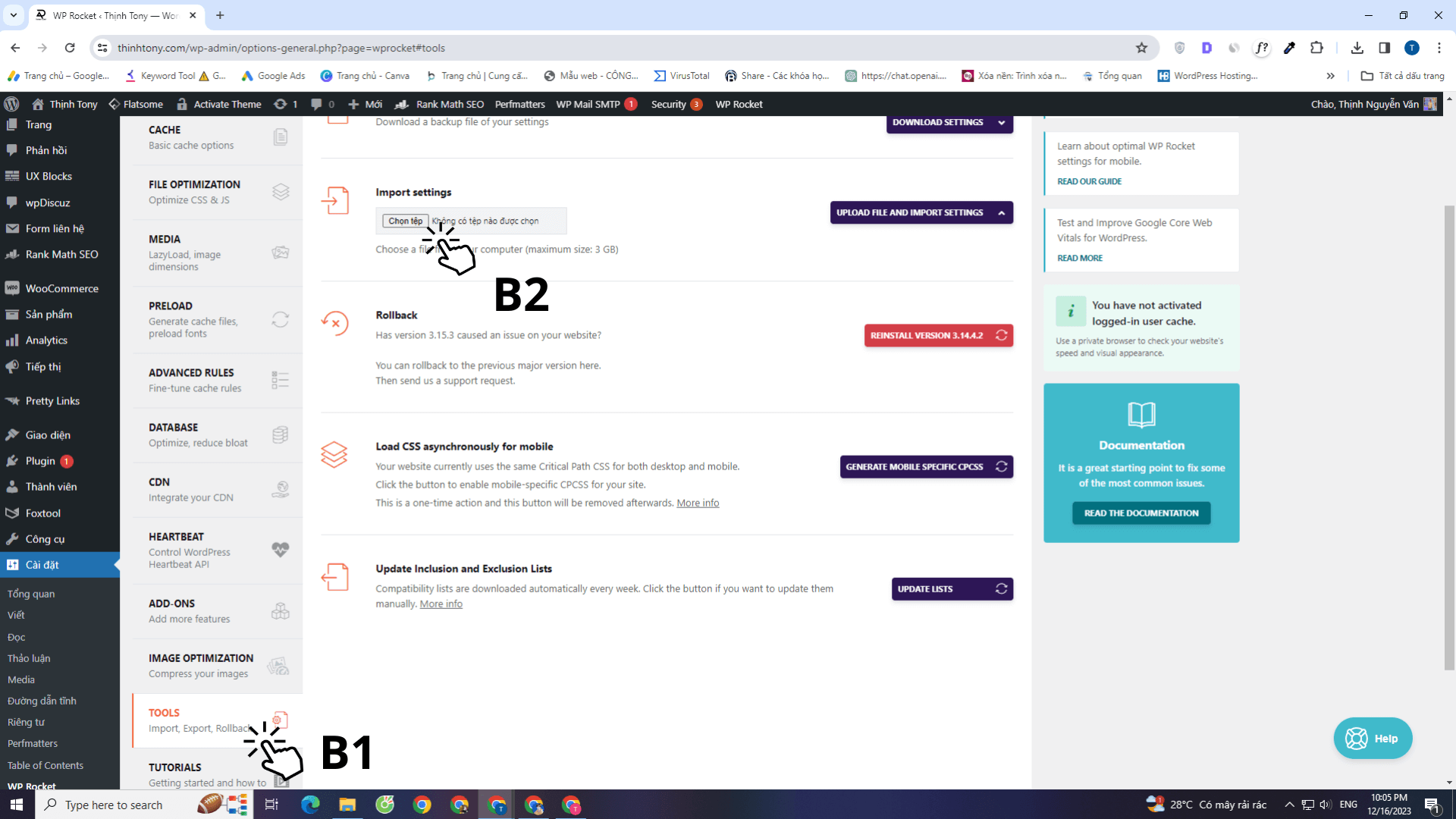Plugin Wp Rocket | Tăng Tốc Website x100