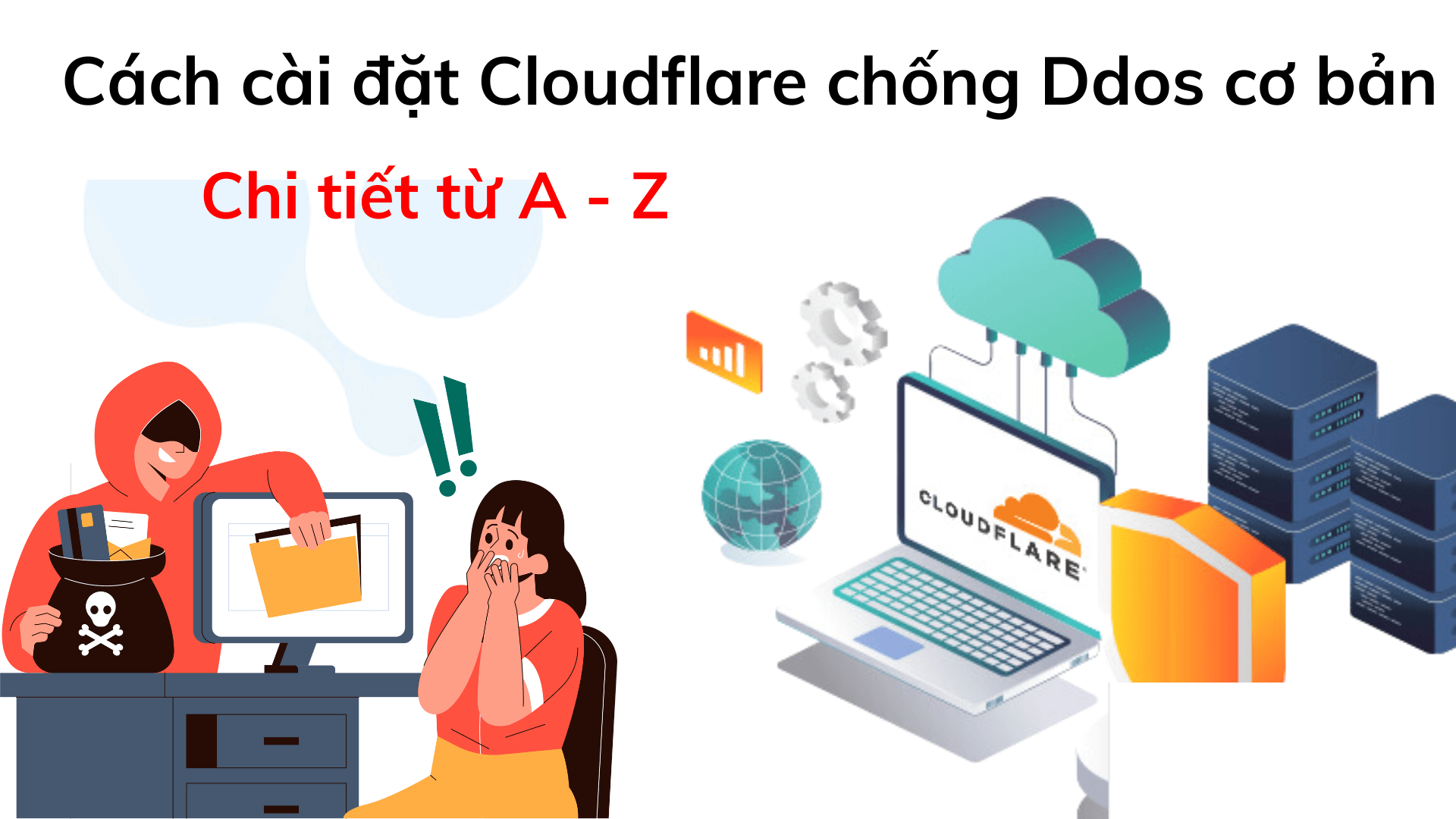 Cach Thinh Cai Dat CloudFlare chong nhung cuoc tan cong Ddos co ban
