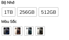 WooCommerce Variation Swatches Pro Hien thi dep mat