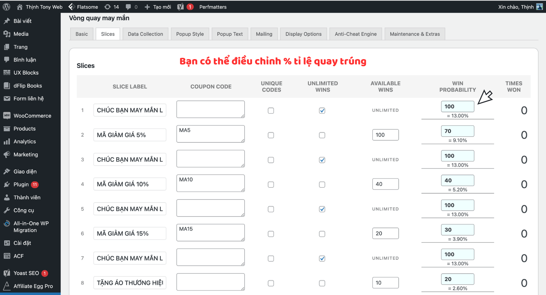 Plugin Coupon Wheel2