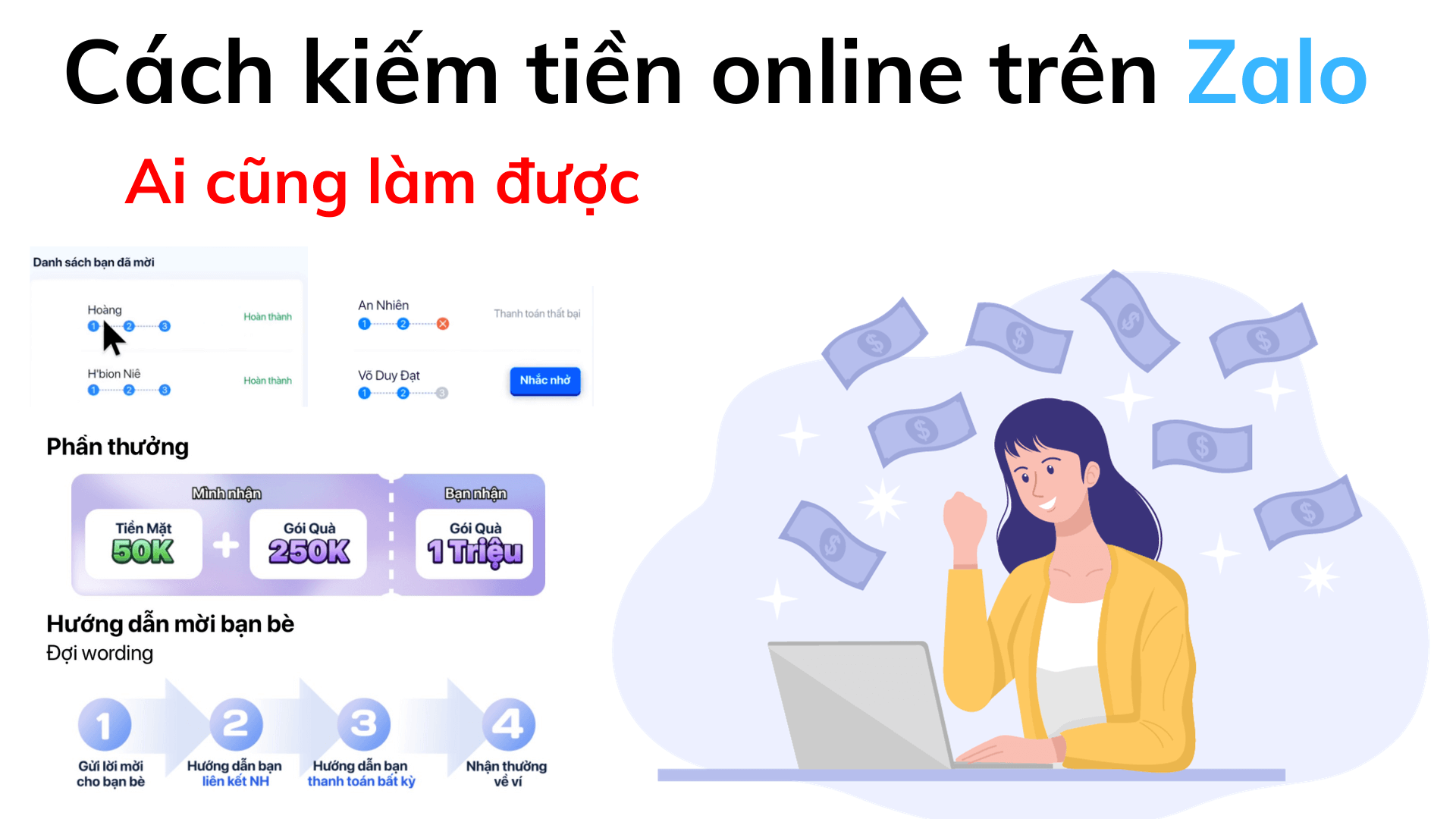 Cach Kiem Tien Online Tren Zalo Moi Nhat