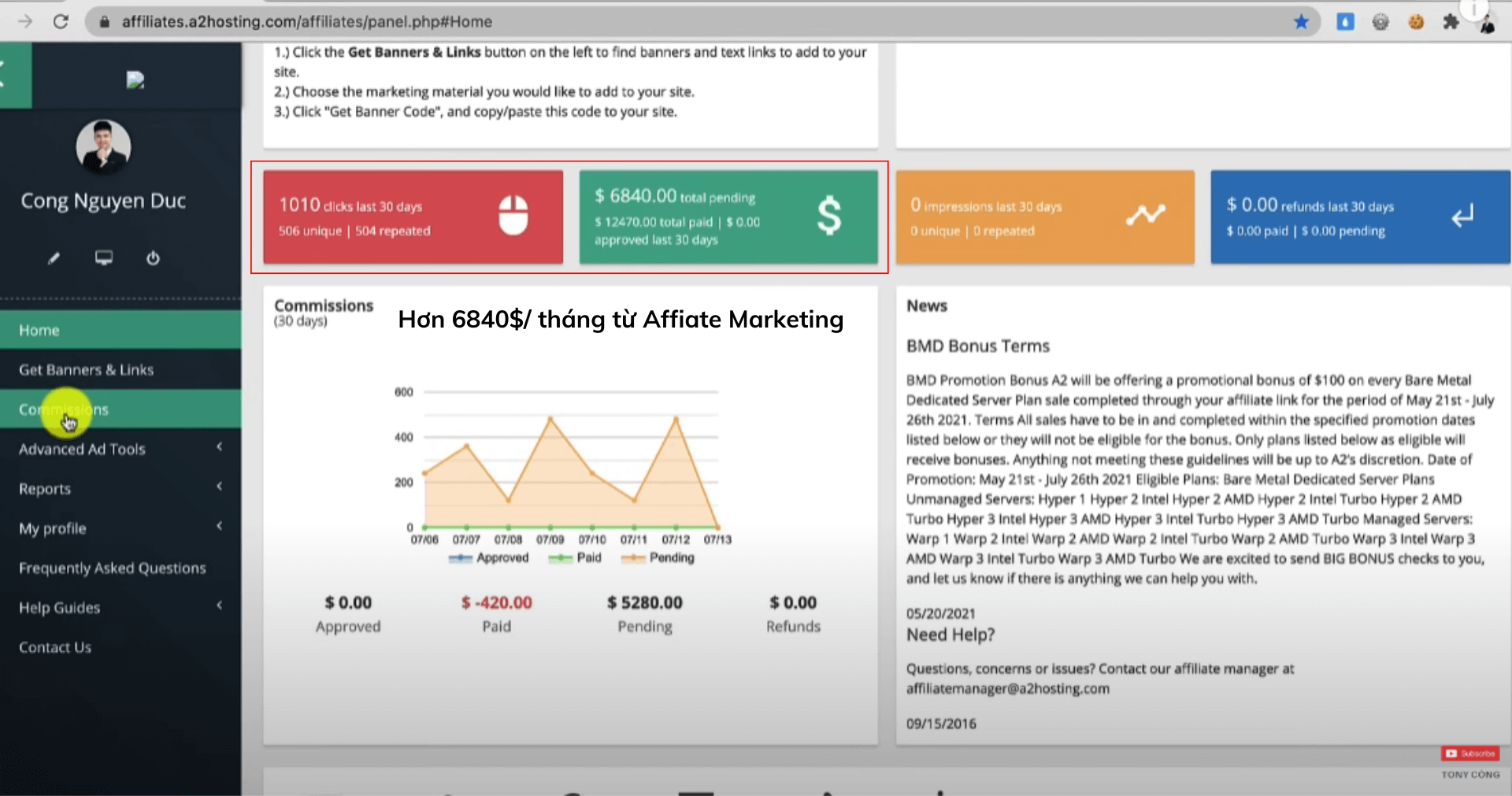 Vì Sao Website Bị Từ Chối Bật Kiếm Tiền Bởi Google AdSense? Cách Khắc Phục Thu nhap tu Affiliate