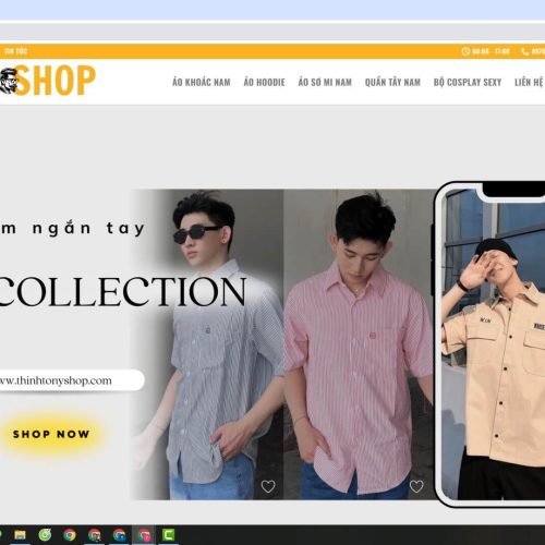 dự án cộng đồng Web Shop