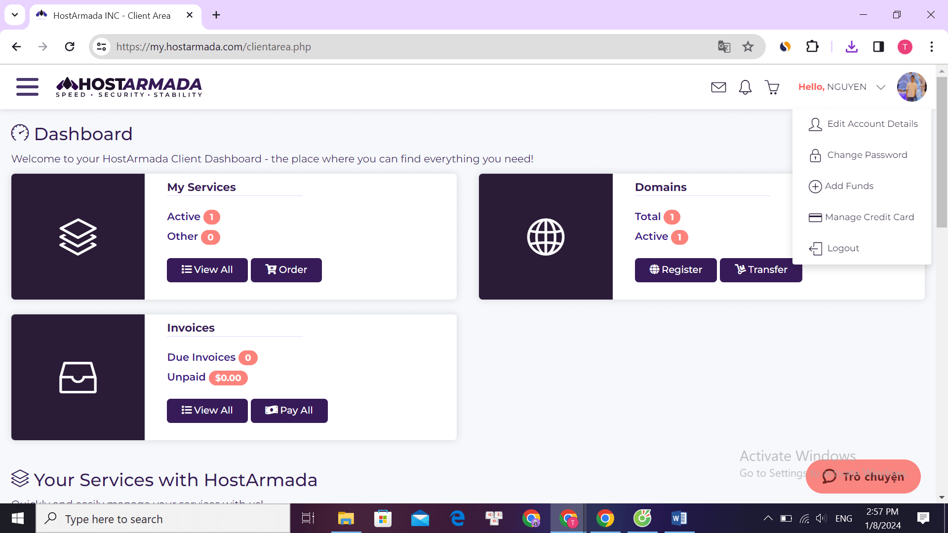 Dự án cộng đồng Web số 1: Shop Di Động, Latop Hosting Armada