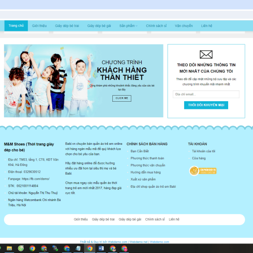 Mẫu Website Baby Shop Mau Website Baby Shop2 1