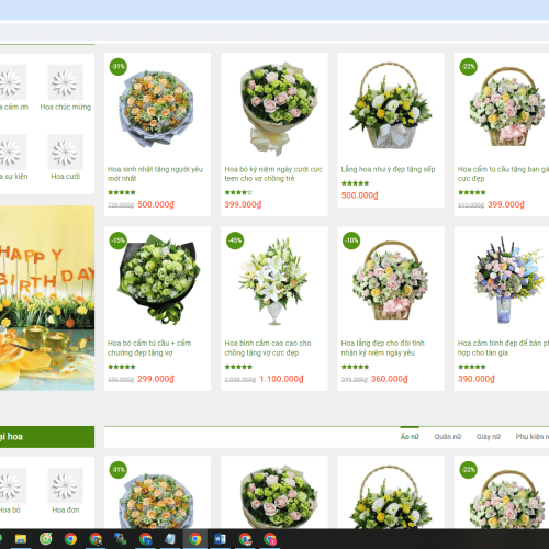Mẫu Website Bán Hoa Tươi Mau Website Ban Hoa Tuoi2