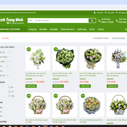 Mẫu Website Bán Hoa Tươi Mau Website Ban Hoa Tuoi5