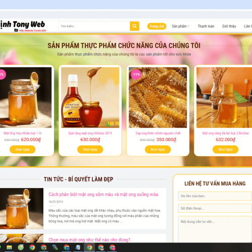 Mau Website Ban Mat Ong Nguyen Chat3