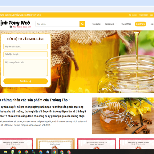 Mau Website Ban Mat Ong Nguyen Chat5