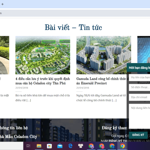 Mẫu Website Bất Động Sản Emerald Mau Website Bat Dong San Emerald5