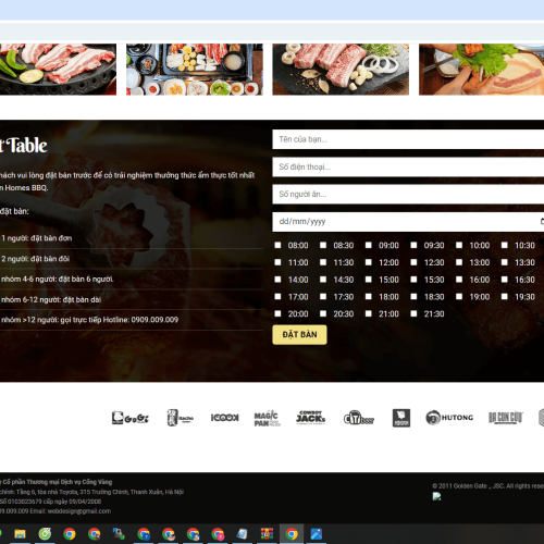 Mau Website Nha Hang BBQ5