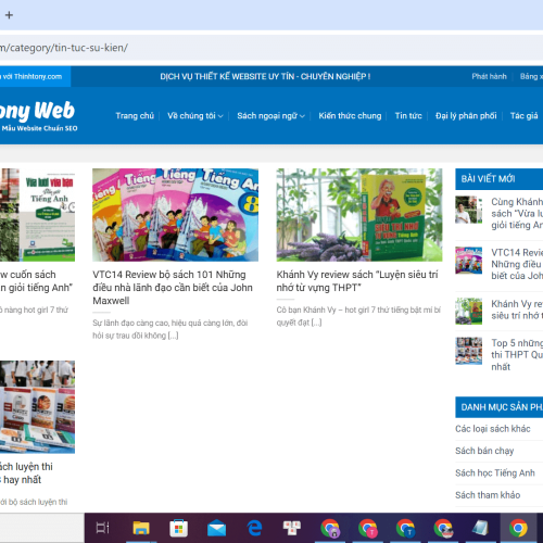 Mẫu Website Shop Book Mau Website Shop Book4