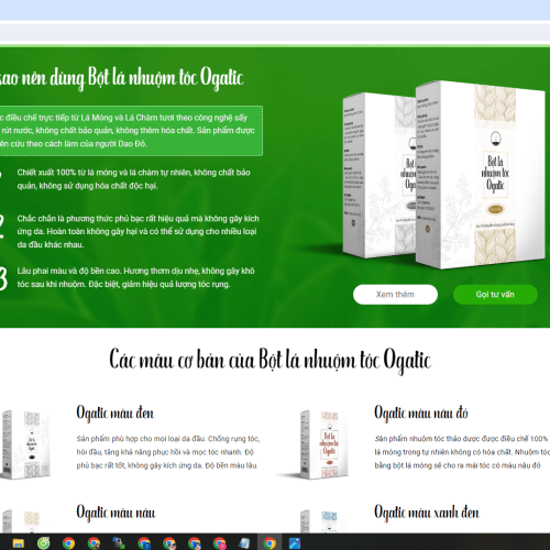 Mẫu Website Shop Dược Phẩm Mau Website Shop Duoc Pham3