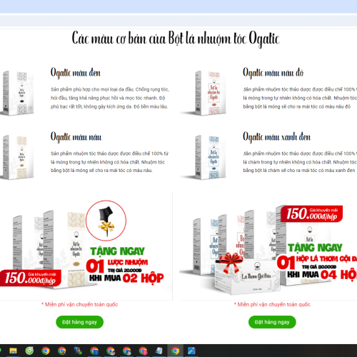 Mẫu Website Shop Dược Phẩm Mau Website Shop Duoc Pham4