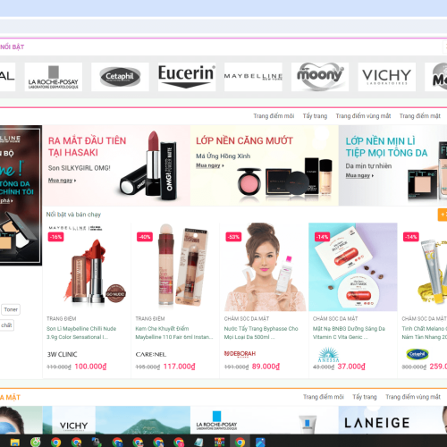 Mau Website Shop My Pham Hasaki1