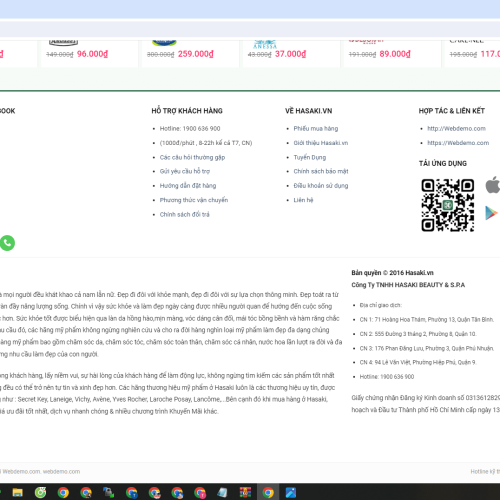 Mau Website Shop My Pham Hasaki4