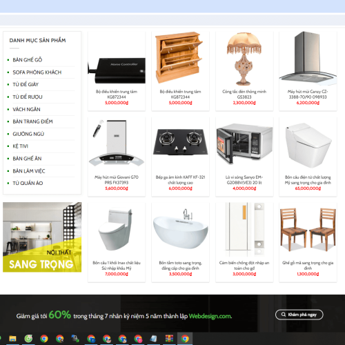 Mau Website Shop Noi That1