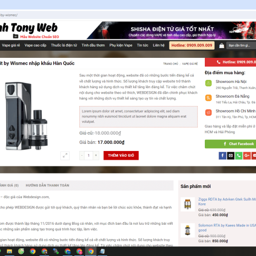 Mau Website Shop Vape Thuoc la dien tu6
