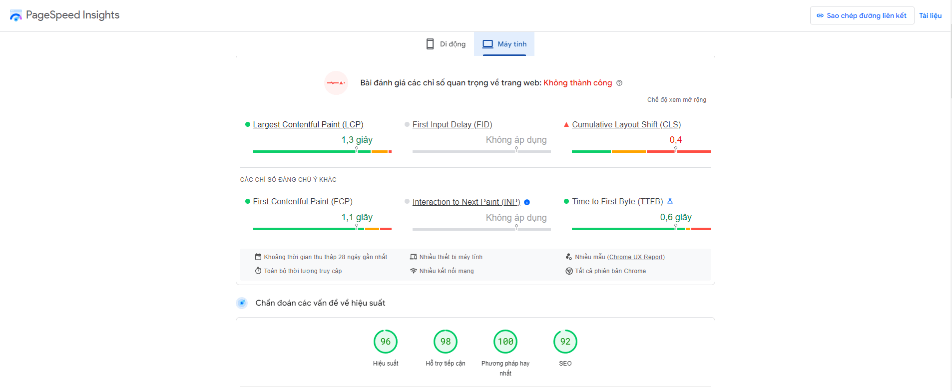 Mẫu Website Giống Web Hoàng Hà Mobile Giá Tốt Toc do Loading Web