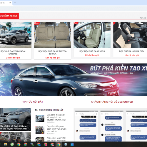 Mau Website Do Choi Xe Hoi2