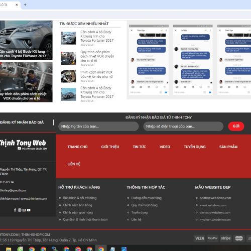 Mau Website Do Choi Xe Hoi3