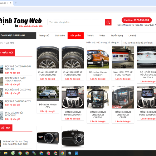 Mau Website Do Choi Xe Hoi4