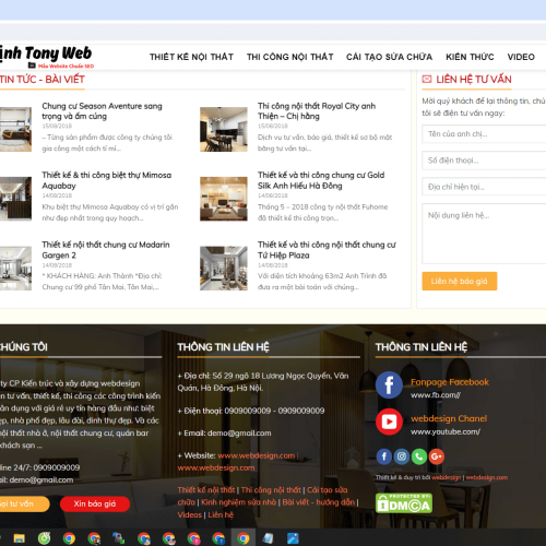 Mẫu Website Shop Nội Thất Chung Cư Mau Website Shop Noi That Chung Cu3