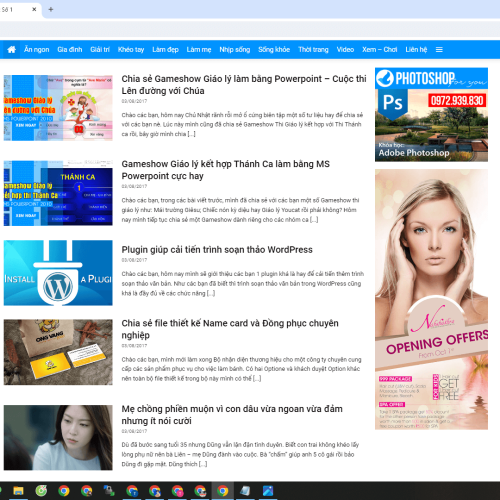 Mau Website Tin Tuc1