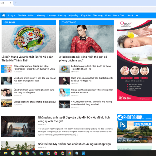 Mau Website Tin Tuc3