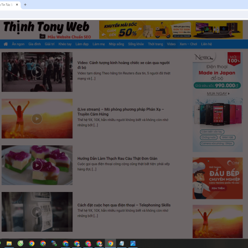 Mau Website Tin Tuc5