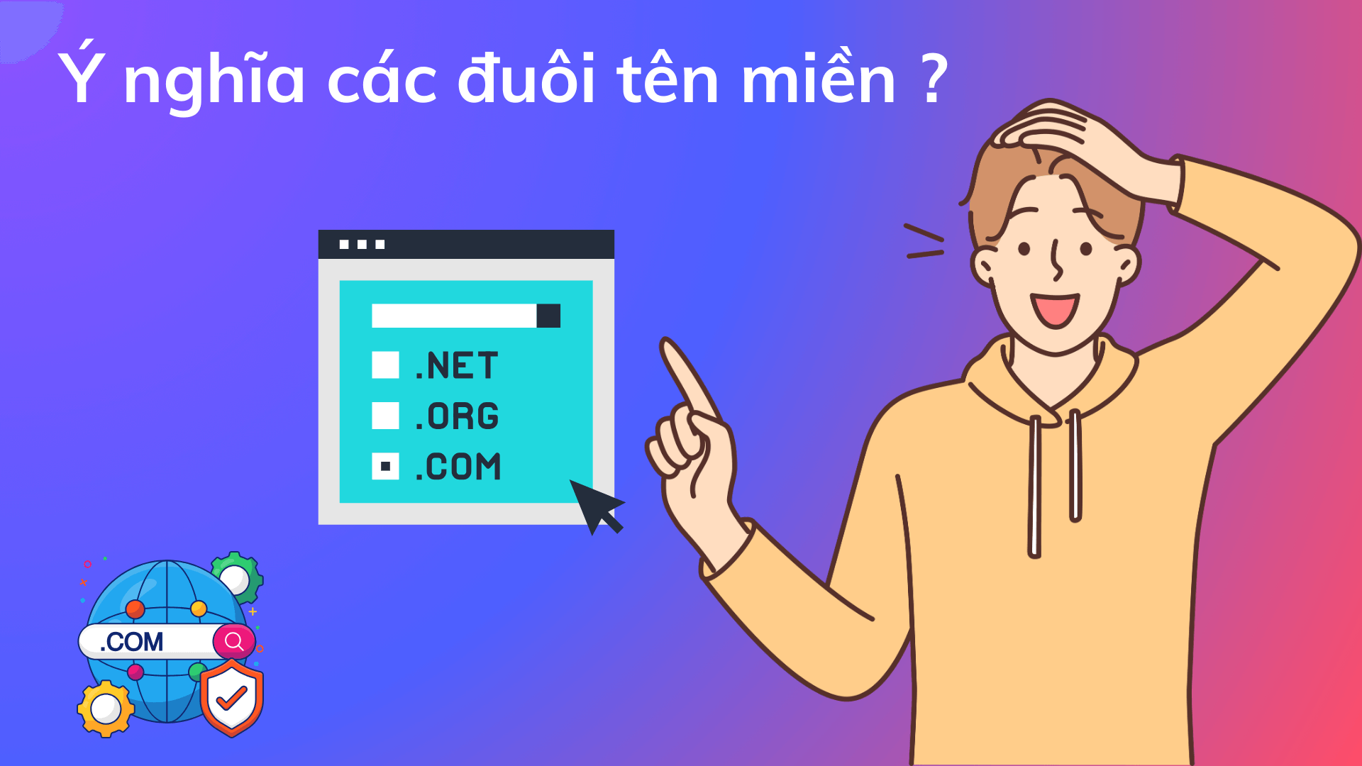 Bạn có biết ý nghĩa các đuôi tên miền không? Thịnh sẽ giải thích giúp bạn Bạn có biết ý nghĩa các đuôi tên miền không? Thịnh sẽ giải thích giúp bạn