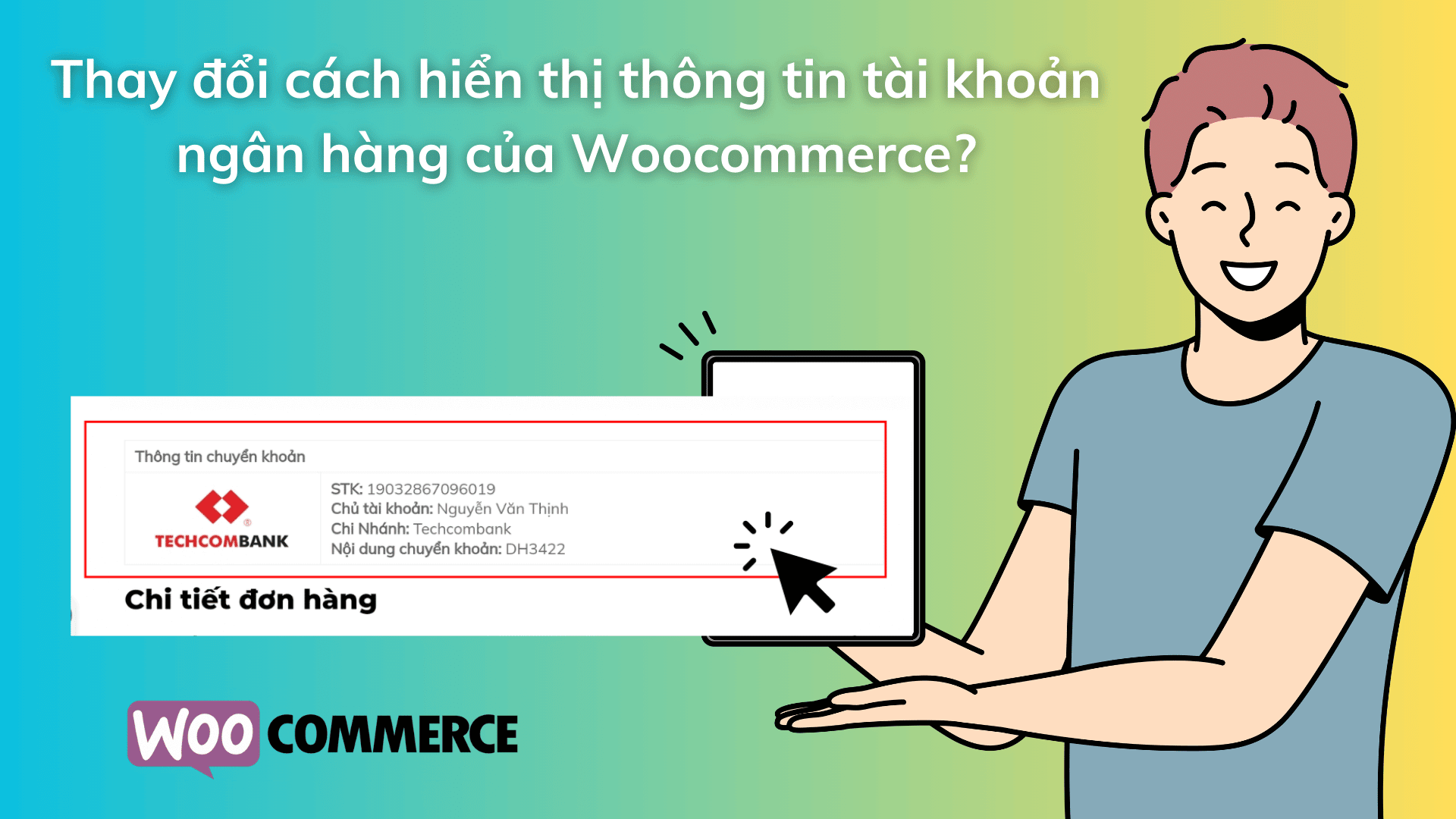 Thay doi cach hien thi thong tin tai khoan ngan ha