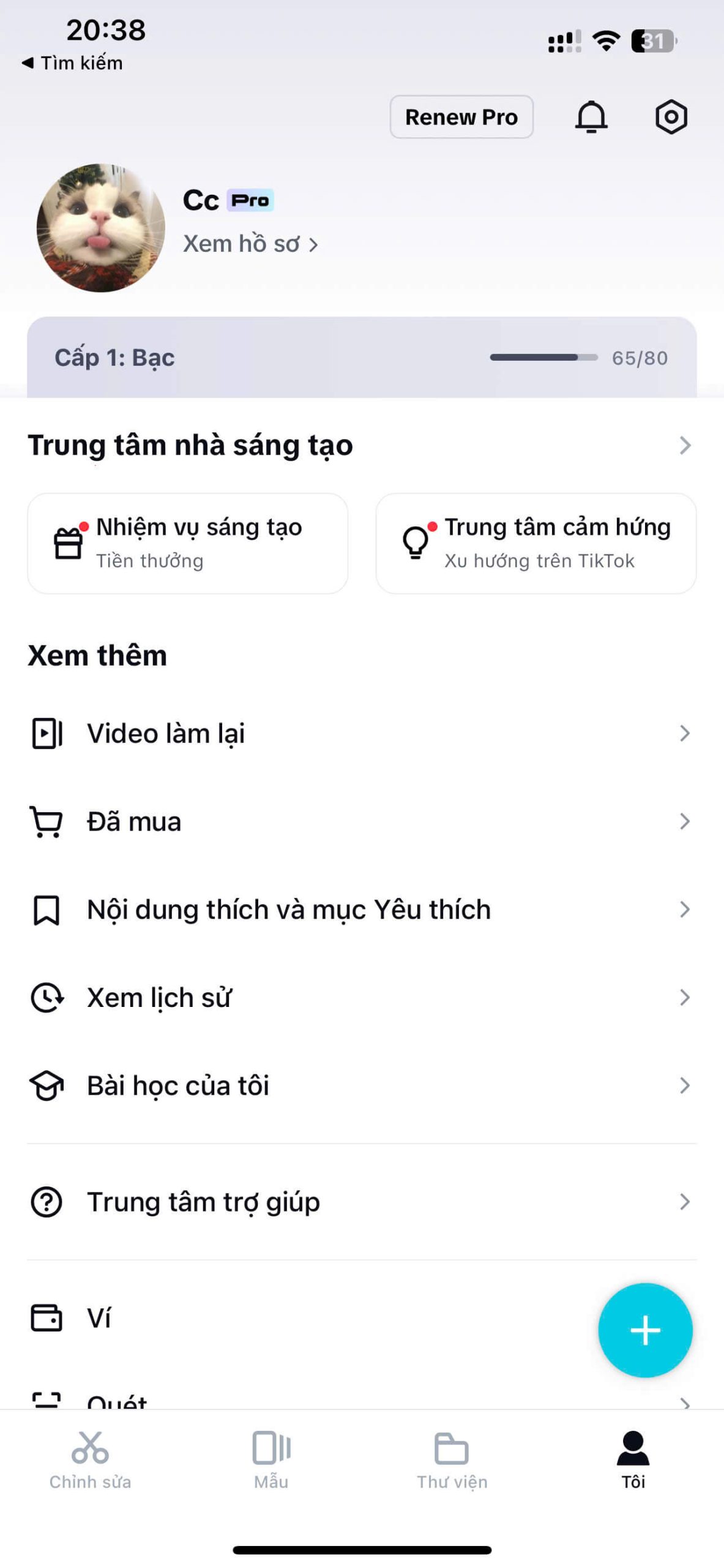 Tài Khoản CapCut Pro Trọn Đời, dùng trên PC Tai khoan Capcut Pro5 scaled