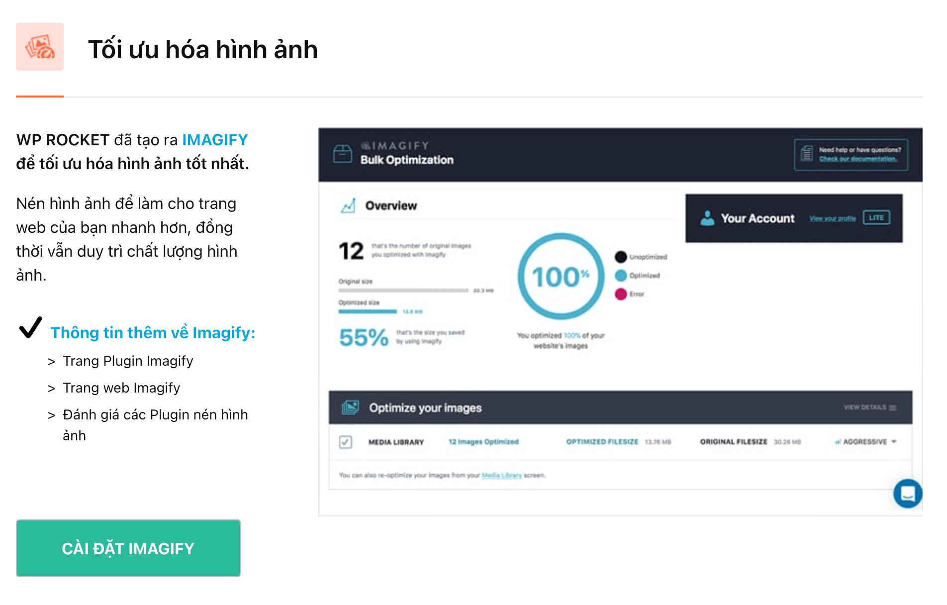 Tại Sao Nên Mua WP Rocket Bản Quyền Thay Vì Dùng Plugin Miễn Phí? Toi Uu Hoa Hinh Anh