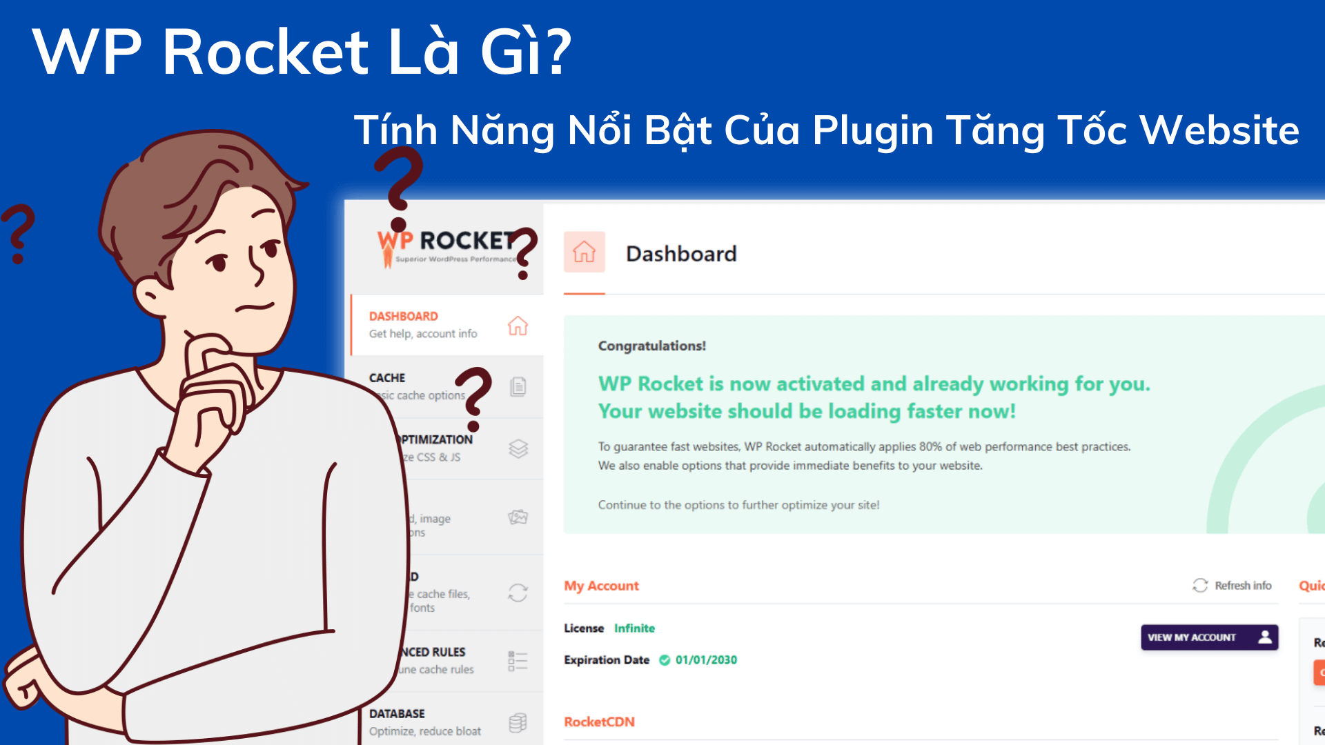 WP Rocket Là Gì? Tính Năng Nổi Bật Của Plugin Tăng Tốc Website WP Rocket La Gi Tinh Nang Noi Bat Cua Plugin Tang Toc Website