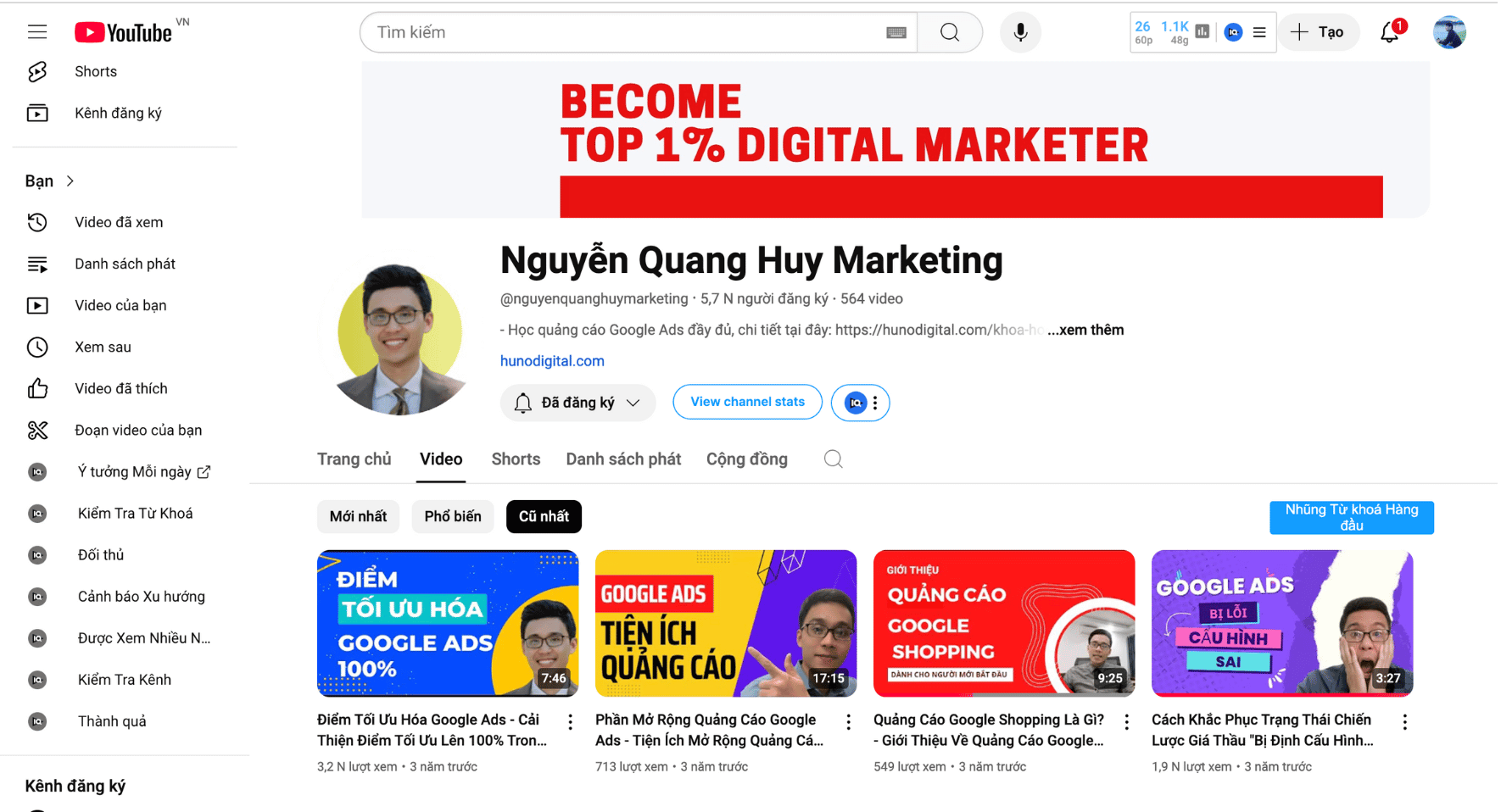 Câu chuyện #6: Thịnh đã bắt đầu hành trình xây dựng Web như thế nào và đã trải qua những gì? Google Ads Co Thuc Su Hieu Qua2