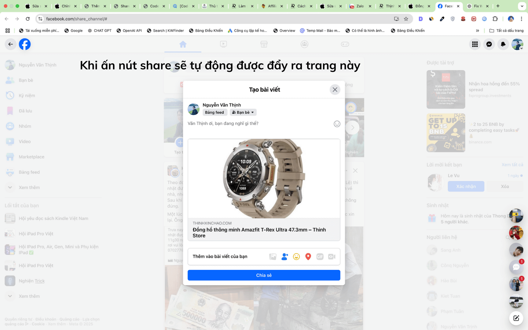Cách Tạo Nhãn Nổi Bật Cho Sản Phẩm Nổi Bật Hơn Trong Woocommerce? Cach Them Nut Like Va Share Facebook Cho San Pham Ban Tren Website Wordpress2