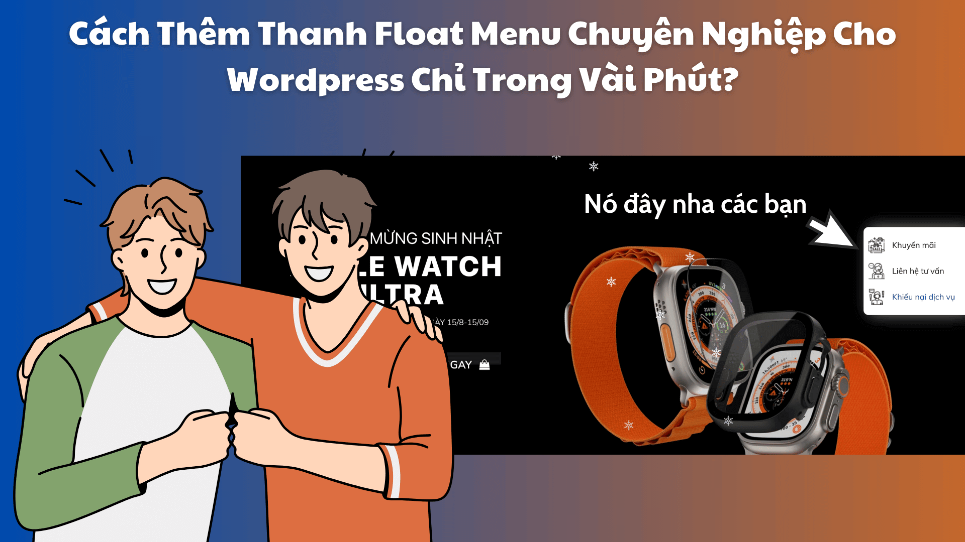Cach Them Thanh Float Menu Chuyen Nghiep Cho Wordpress Chi Trong Vai Phut