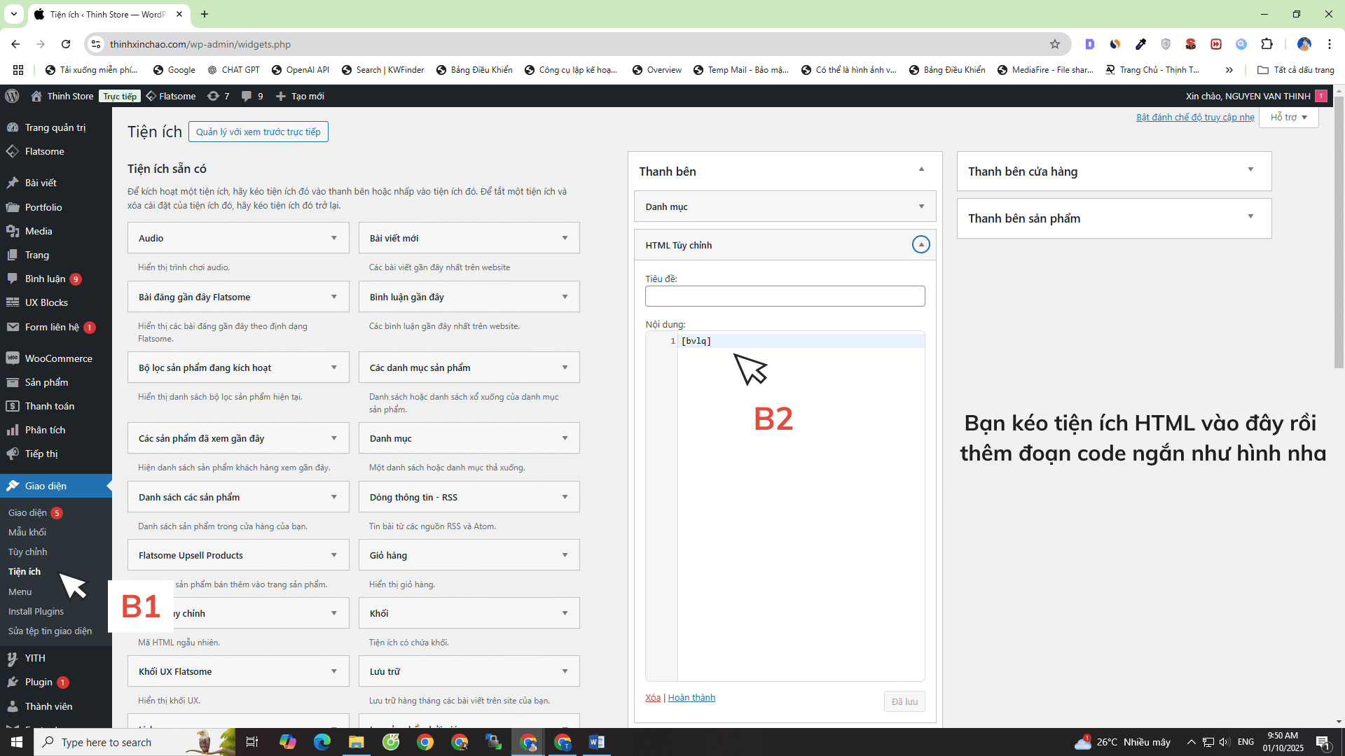 Cach tao bai viet lien quan hien thi o Widget tren Website 3