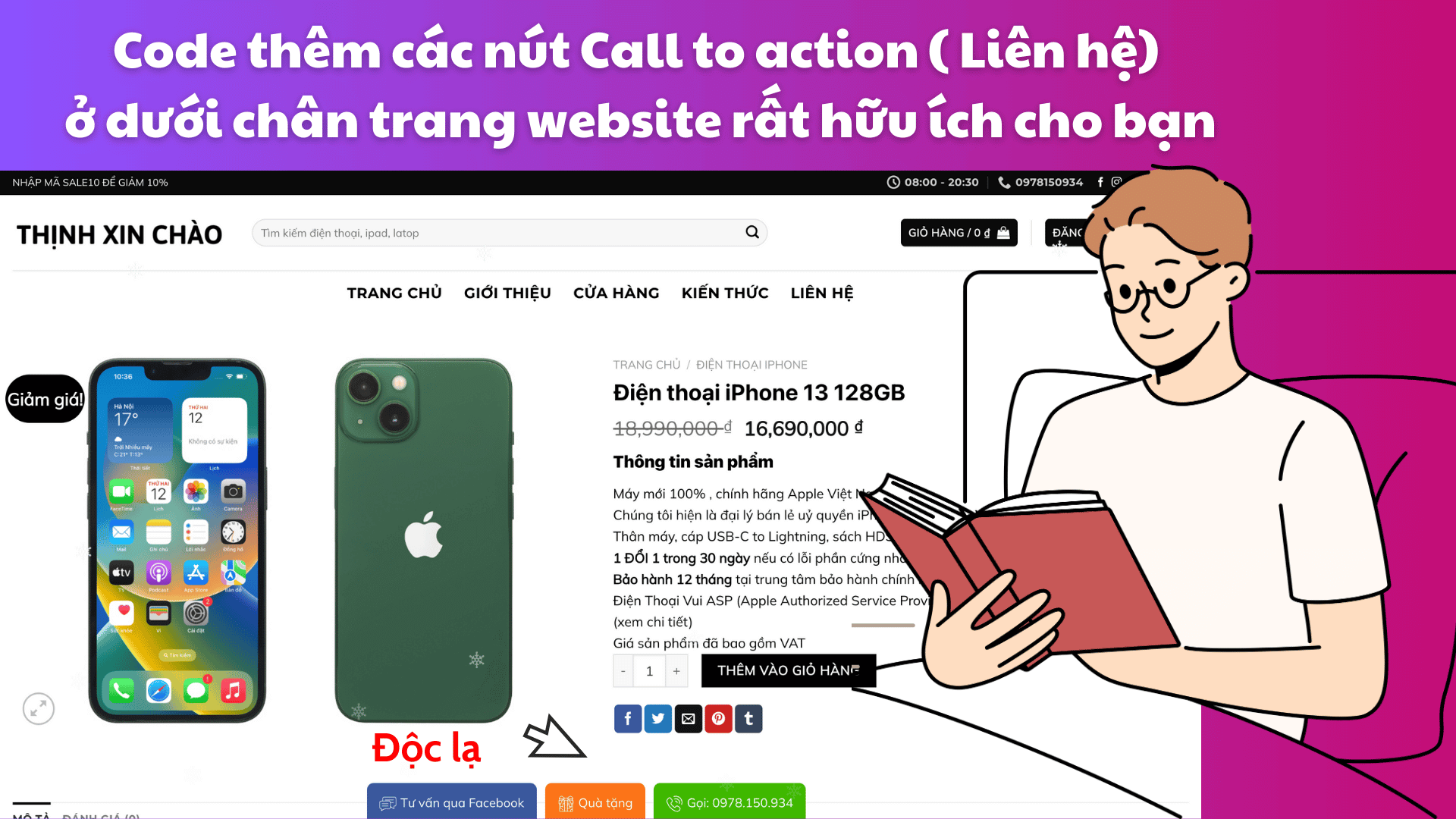 Code them cac nut Call to action Lien he o duoi chan trang website rat huu ich cho ban3