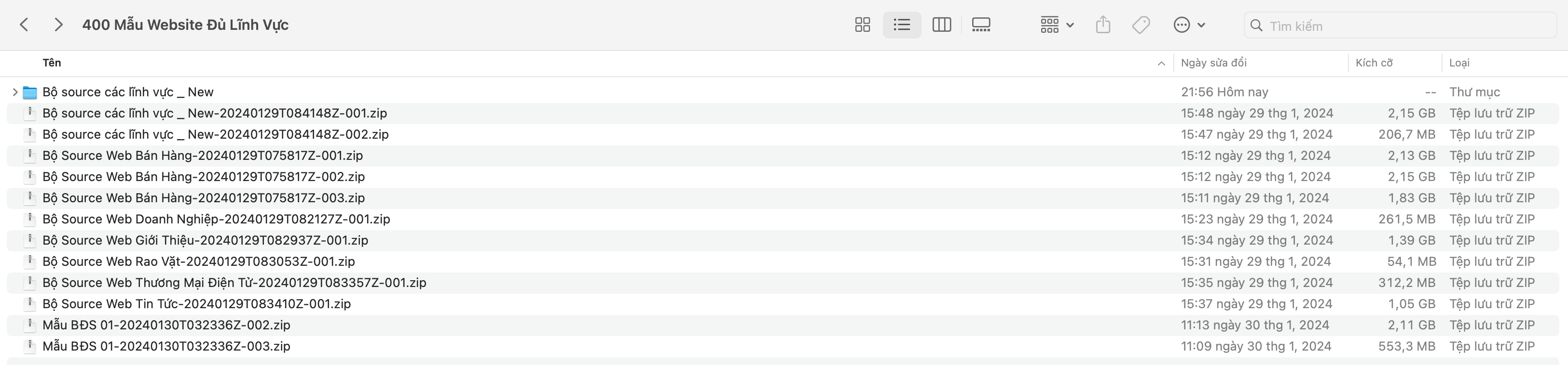400+ Mẫu Source Code Website Đa Lĩnh Vực