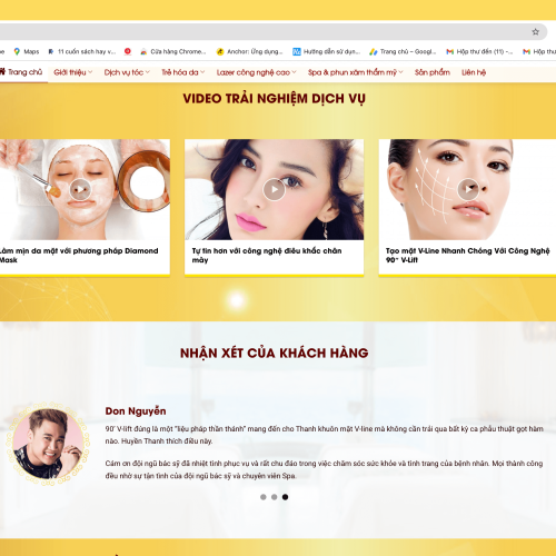 Mau Website Kinh Doanh Spa5