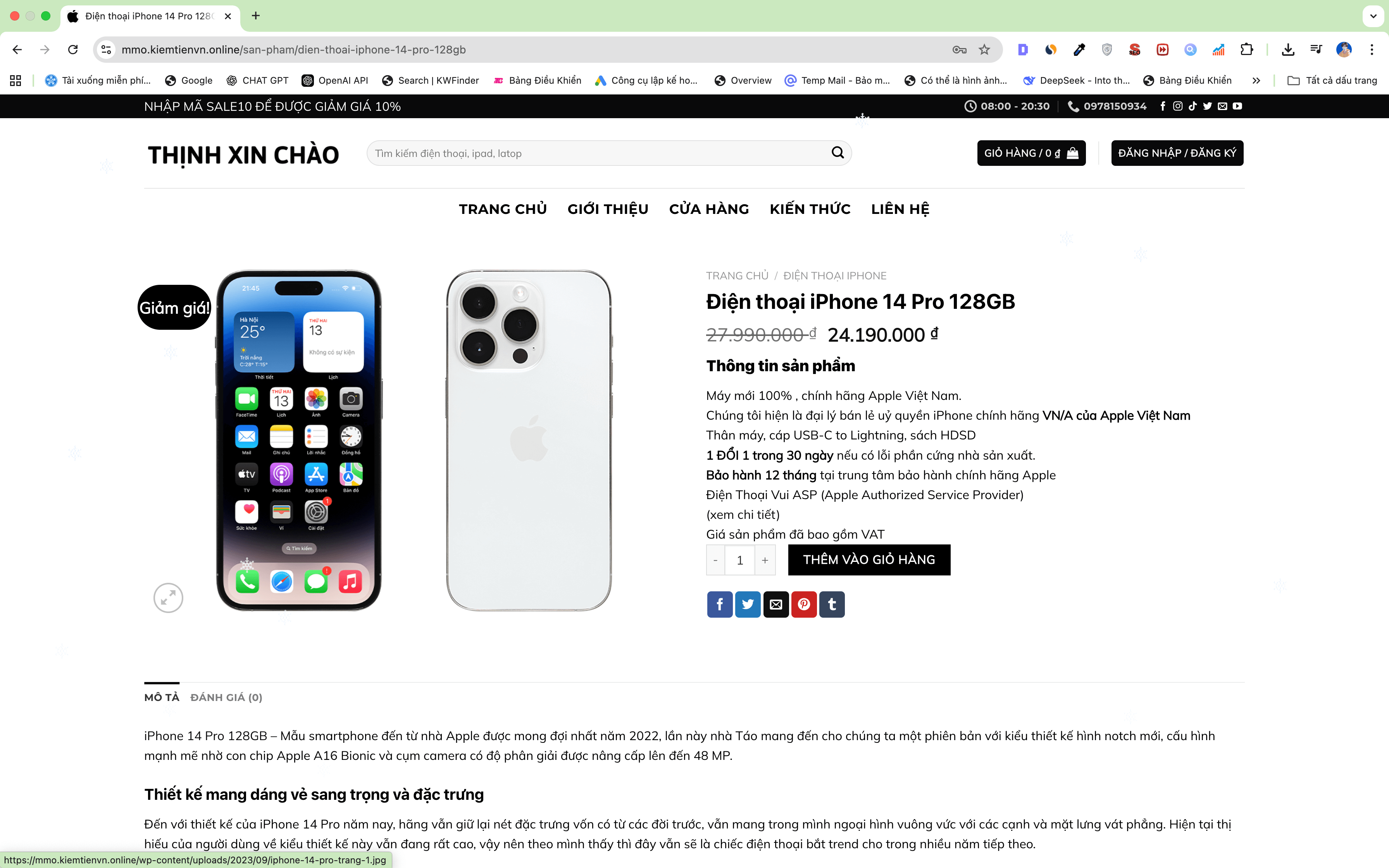 Cách Loại Bỏ Ghim Thanh Edit Product Gây Phiền Phức Trên WooCommerce? Cách Thêm Link Tiếp Thị Liên Kết Shopee, Tiki, Lazada Vào Sản Phẩm Trên Website?